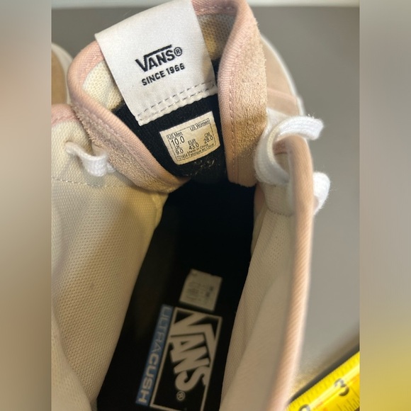 💗”Vans” Dusty Rose High Tops w/ Platform Sole Size 11.5 Women’s 10 Men’s - Picture 6 of 13